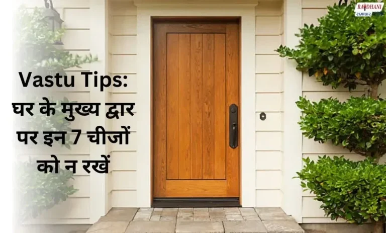 Vastu Tips: घर के मुख्य द्वार पर इन 7 चीजों को न रखें